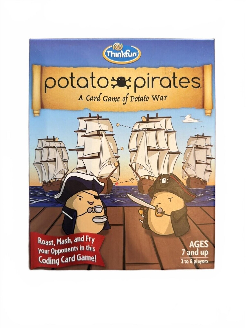 Potato Pirates A Card Game of Potato War Think Fun 2018 100% Complete